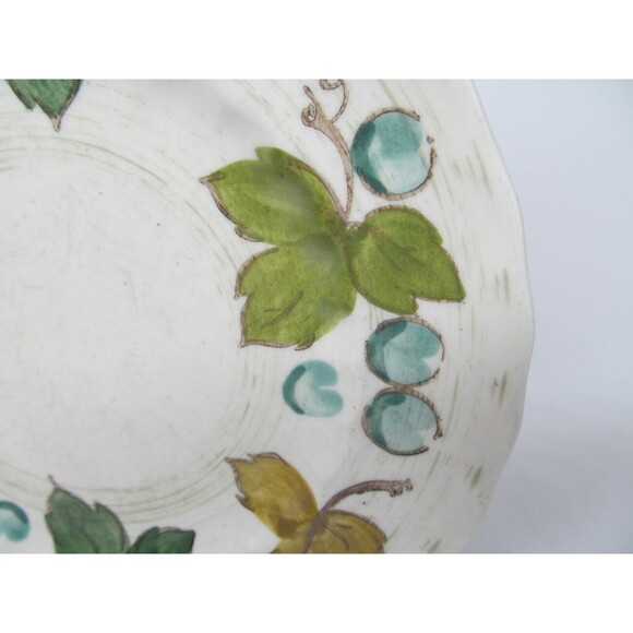 Metlox Vernon Ware Vinyard Set Of 4 Vintage 7 1/2" Salad Plates VGC    1960-1980 - Picture 3 of 9